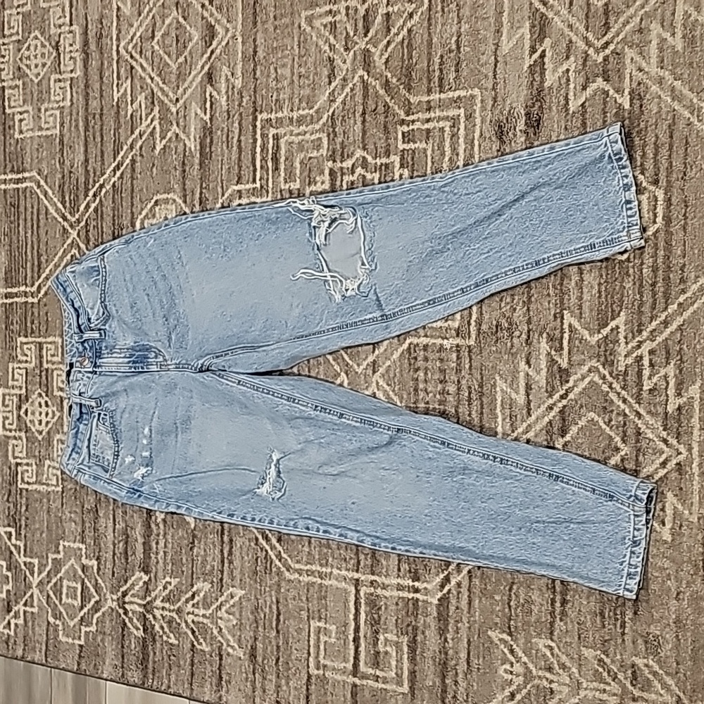Wild Fable Easy Rigid high rise curvy tapered jean